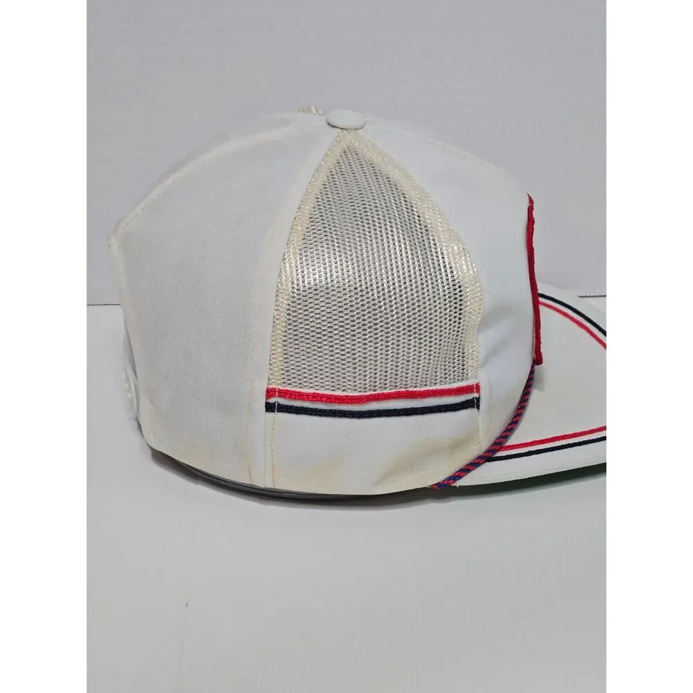 Vintage Sidney Ready Mix Trucker Hat | Men's M/L | White Mesh Snapback Cap